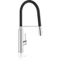 GROHE Mitigeur évier monocommande Concetto 31491000 - Bec orientable 360°, limiteur de température et débit - Chrome StarLight - SilkMove