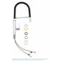 GROHE Mitigeur évier Concetto 31491000 avec bec orientable et douchette flexible
