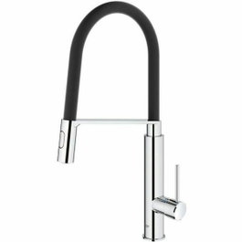 GROHE Mitigeur évier Concetto 31491000 avec bec orientable et douchette flexible