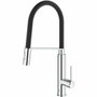 GROHE Mitigeur évier Concetto 31491000 avec bec orientable et douchette flexible