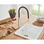 GROHE Mitigeur évier Concetto 31491000 avec bec orientable et douchette flexible