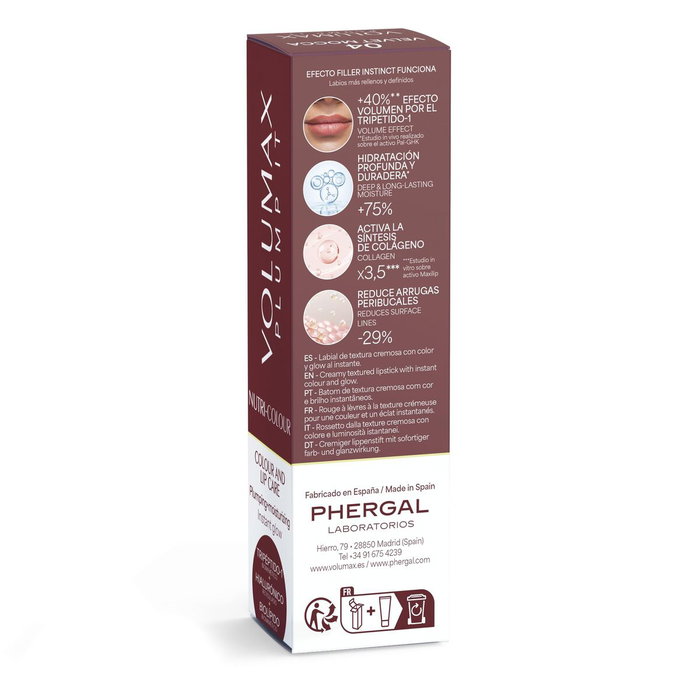 Volumax Soin anti-âge pour les lèvres PLUMP IT NUTRI-COLOUR n° 04 - Velvet Mocca