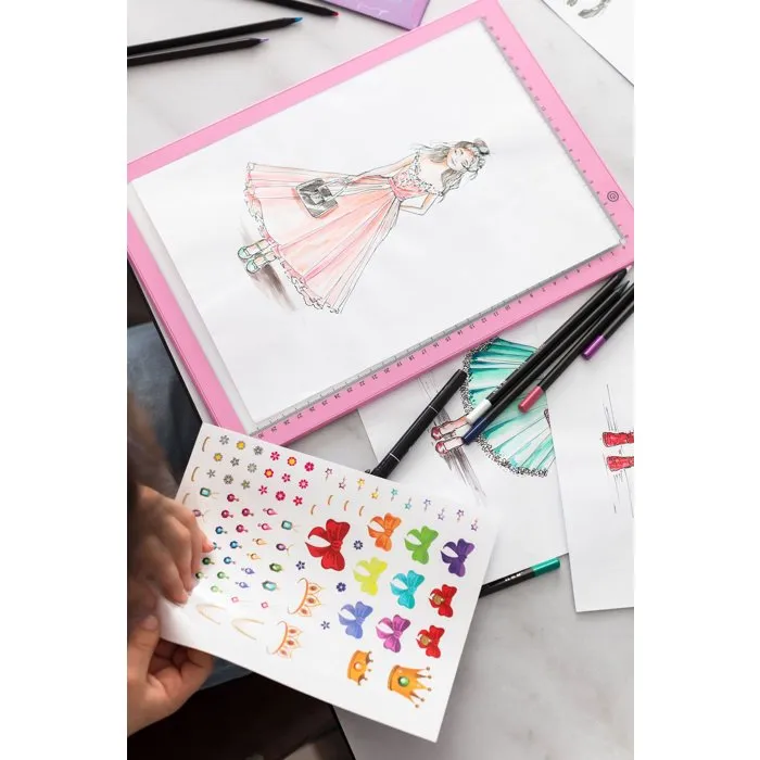 Sycomore Kit créatif Artissimo - Atelier stylisme avec tablette lumineuse