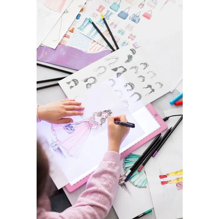 Sycomore Kit créatif Artissimo - Atelier stylisme avec tablette lumineuse