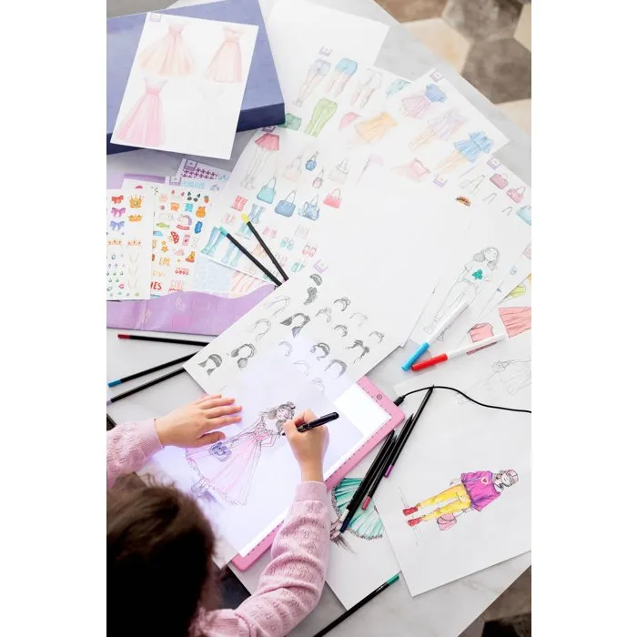 Sycomore Kit créatif Artissimo - Atelier stylisme avec tablette lumineuse