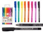 Pincello Lot de 8 Stylos Fluorescents Semigel - Couleurs Assorties (Set de 24)