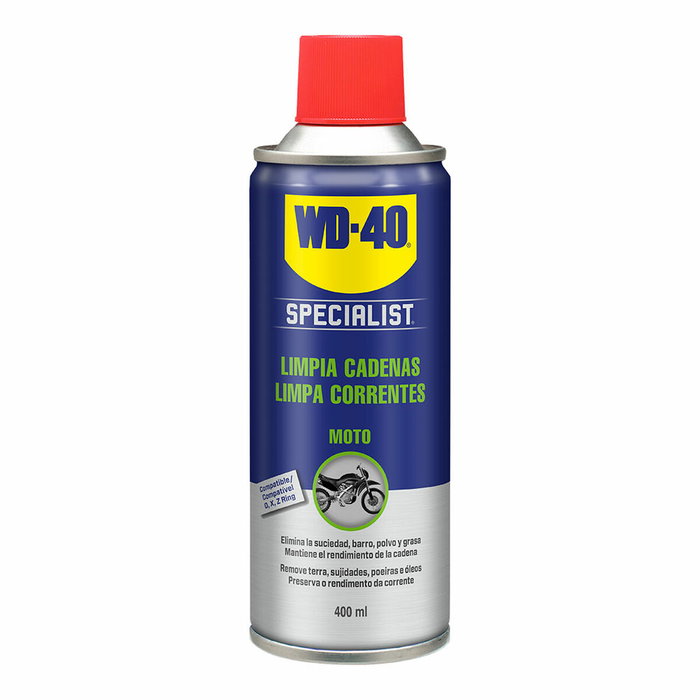 Nettoyant de chaînes WD-40 34138 400 ml Nettoyant de chaînes WD-40 34138 400 ml