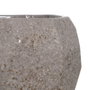 BigBuy Garden Cache-pot Gris Céramique 25 x 25 x 20 cm