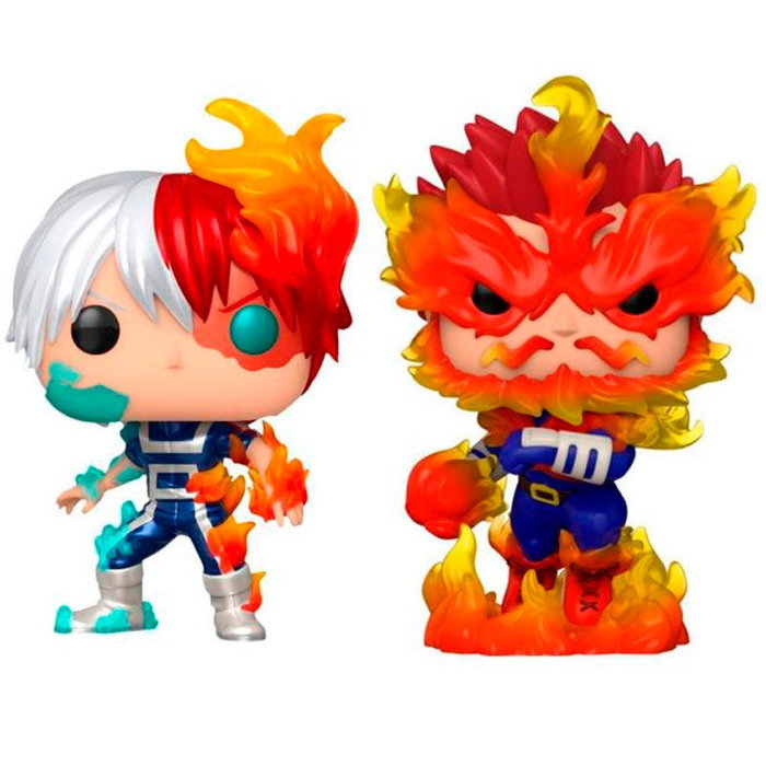 Funko Pop My Hero Academia Pack de 2 - Shoto Todoroki & Endeavor Exclusive Funko Pop My Hero Academia Pack de 2 - Shoto Todoroki & Endeavor Exclusive