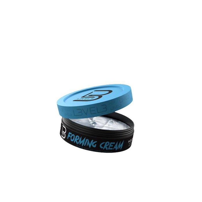 L3VEL3 Crème Formateur Fixation Forte Niveau -3 150 ml - Pour un style maintenu sans résidus et aspect naturel L3VEL3 Crème Formateur Fixation Forte Niveau -3 150 ml - Pour un style maintenu sans résidus et aspect naturel