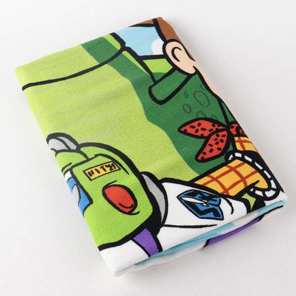 Cerdá Serviette en Microfibre Toy Story pour Enfants 70 x 140 cm, Motifs Multicolores