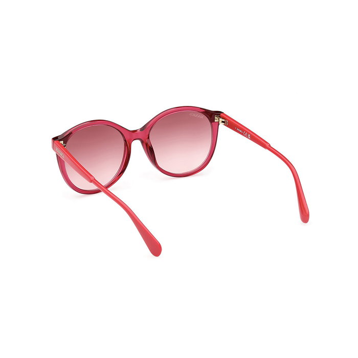 Max & Co Lunettes de soleil femme MO0084 75Z rondes fuchsia violet miroir dégradé 140mm Max & Co Lunettes de soleil femme MO0084 75Z rondes fuchsia violet miroir dégradé 140mm