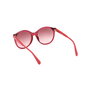 Max & Co Lunettes de soleil femme MO0084 75Z rondes fuchsia violet miroir dégradé 140mm