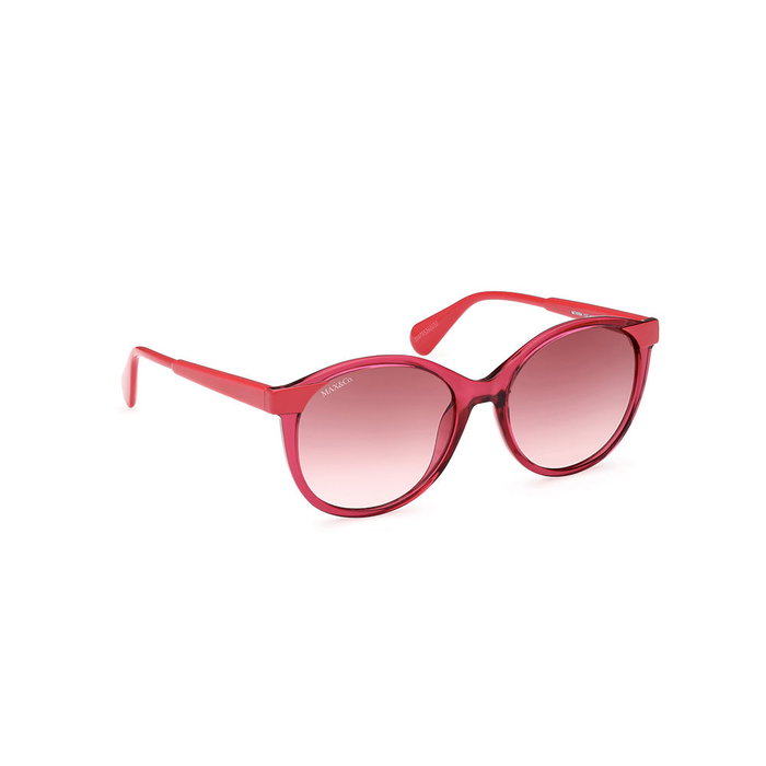 Max & Co Lunettes de soleil femme MO0084 75Z rondes fuchsia violet miroir dégradé 140mm Max & Co Lunettes de soleil femme MO0084 75Z rondes fuchsia violet miroir dégradé 140mm