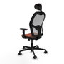 Piqueras y Crespo Chaise de Bureau Jorquera Marron et Gris