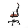 Piqueras y Crespo Chaise de Bureau Jorquera Marron et Gris