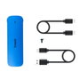 Tooq TQE-2201BL Carcasse de Disque Dur Externe M.2 NVMe USB-C 3.1 Gen2 Aluminium Bleu