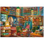 Educa Puzzle 1000 pièces adulte 'Librairie' - Puzzle coloré de décor d'intérieur avec bibliothèque et livres - 48 x 68 cm