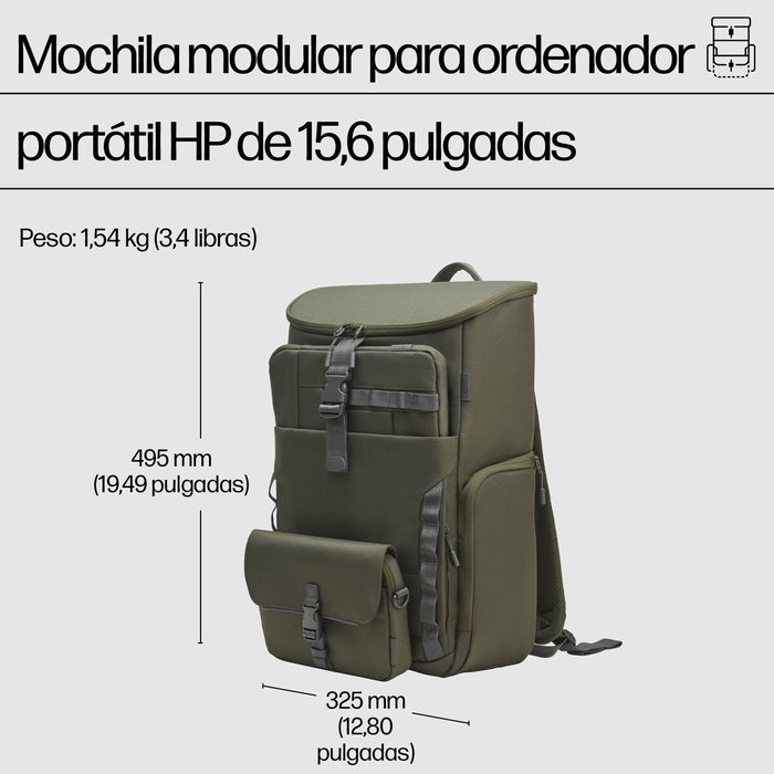 HP Sac à dos modulaire pour PC portable 15,6 pouces