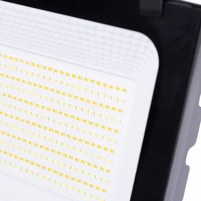 Proyector LED 100W 13000 Lumen IP65 Blanc Régulable, Aluminium, Projecteur Extérieur/Intérieur, 100000H, CRI >80, Contrôle TRIAC