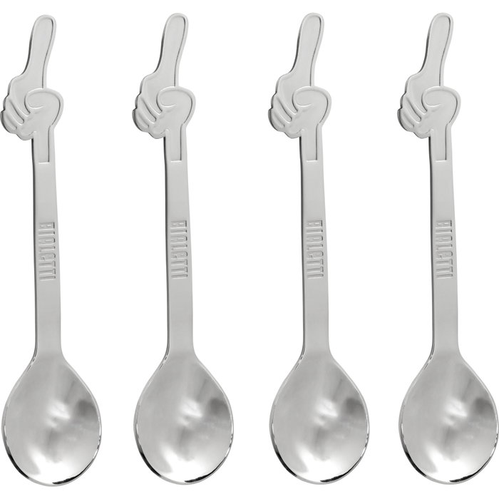 Bialetti Set de cuillères espresso Perfetto Moka, 4 pièces Bialetti Set de cuillères espresso Perfetto Moka, 4 pièces