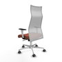 Piqueras y Crespo Fauteuil de Bureau Albacete Marron et Blanc
