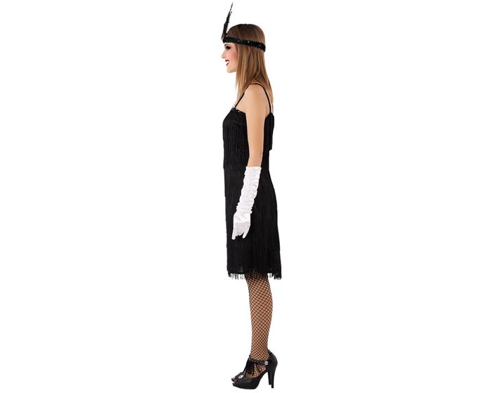 Atosa Costume Charleston Noir pour Femme XL