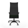 Piqueras y Crespo Chaise de Bureau Albacete XL Vert et Noir