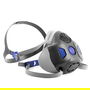 3M Masque de Protection HF-802SD Taille Médiane avec Diaphragme de Communication