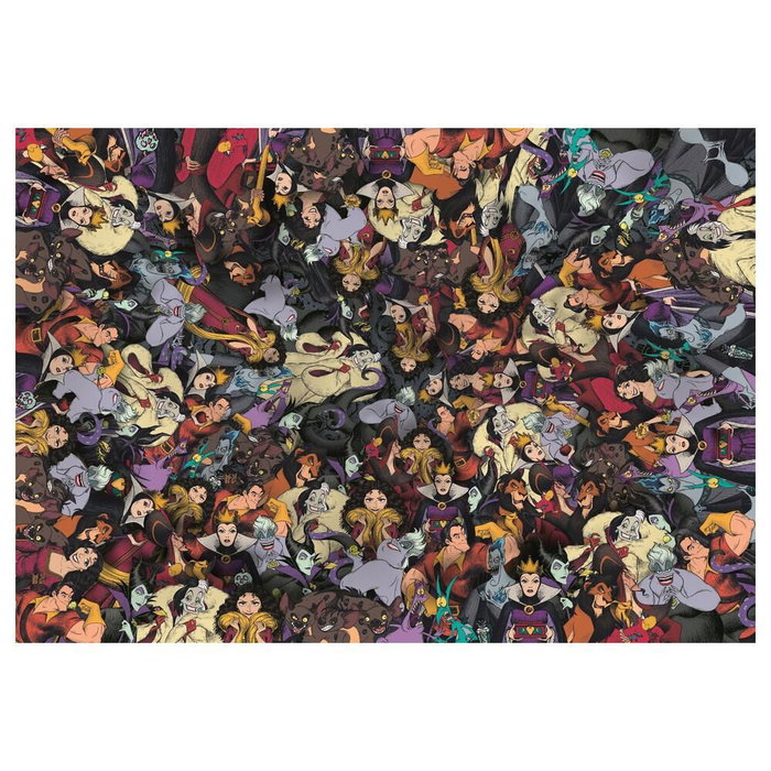 Clementoni Puzzle Impossible Disney Villains 1000 pièces Clementoni Puzzle Impossible Disney Villains 1000 pièces