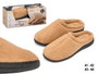 GIFTDECOR Chaussons pour hommes Marron