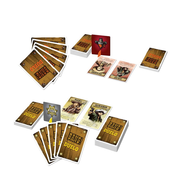 Asmodee Bang! El Duelo Jeu de Cartes Duel pour 2 Joueurs Dès 8 Ans 30 Min PEGI 8 Edge Entertainment