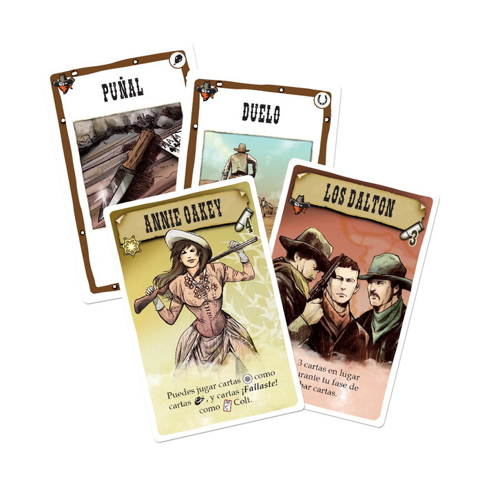Asmodee Bang! El Duelo Jeu de Cartes Duel pour 2 Joueurs Dès 8 Ans 30 Min PEGI 8 Edge Entertainment
