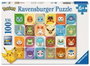 Ravensburger Puzzle Pokémon XXL 100 pièces Visages de Pokémon