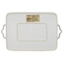 Cook Concept Plat de service rectangulaire avec anses VALLEE OUTLET 40,5x26 cm