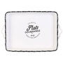Cook Concept Plat de service rectangulaire avec anses VALLEE OUTLET 40,5x26 cm