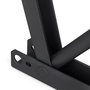 Emuca Jeu de ensemble de mécanismes de levage pour table basse, permet de lever la table de 135mm, Acier, Peint en noir