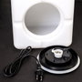 BigBuy Home Lampe de bureau Block 60 W E27 Blanc