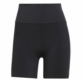 Leggings de Sport pour Femmes Adidas Dailyrun 3Stripes 5In Noir