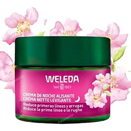WELEDA Crème de Nuit Lissante rose musquée et thé blanc