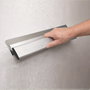 WOLFPACK LINEA PROFESIONAL Llana en aluminium et acier inoxydable de 80 cm