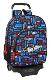 Safta Moch 905 - Coffre de rangement pour voitures Hot Wheels, 180+ pièces, dimensions 33 x 42 x 14 cm - À partir de 3 ans