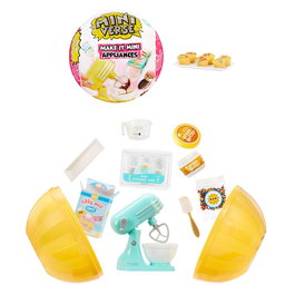 MGA Miniverse - Mini Électroménagers Série 2 - Kit de création réaliste d'aliments miniatures (523444) - Utilise la lumière UV
