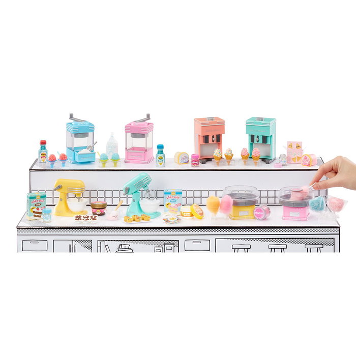 MGA Miniverse - Mini Électroménagers Série 2 - Kit de création réaliste d'aliments miniatures (523444) - Utilise la lumière UV