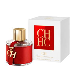Carolina Herrera CH Eau de Toilette Vaporisateur 100 ml, Parfum Femme, Oriental Floral avec Bergamote, Fleur d'Oranger, Jasmin et Musc