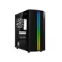 Bitfenix Saber Mesh RGB - Boîtier PC Gamer Semitower ATX - Noir - Fenêtre Verre Trempé - 4 Baies Internes - Refroidissement par Air Optimisé