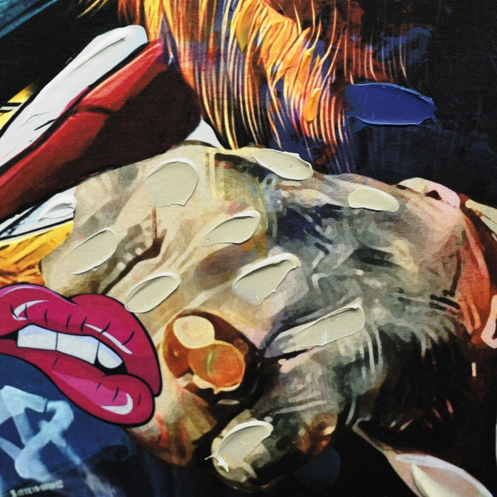 Tableau avec LED Home ESPRIT Noir Moderne 93 X 3 X 63 CM (2 Unités) Tableau avec LED Home ESPRIT Noir Moderne 93 X 3 X 63 CM (2 Unités)