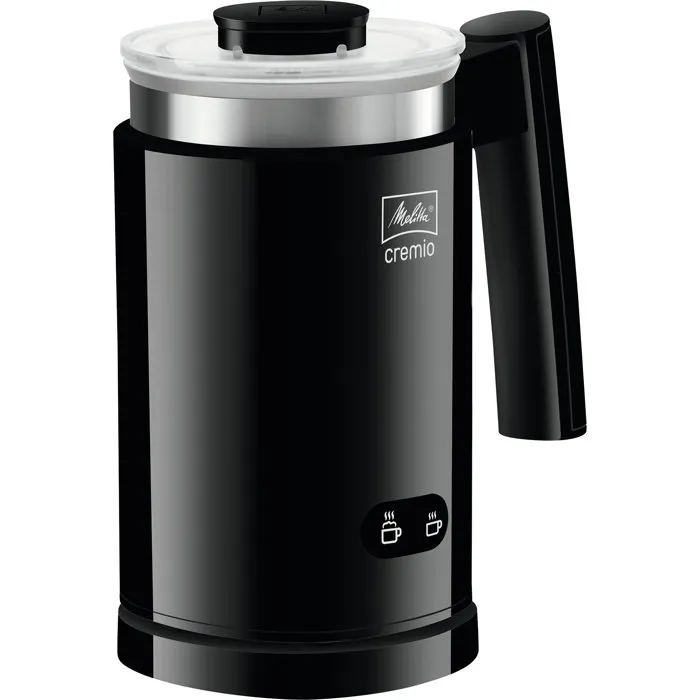 Melitta Cremio II Mousseur à lait sans fil 450W Noir - Capacité 150 ml mousse / 250 ml lait - Arrêt automatique - Revêtement antiadhésif - Rotation 360° Melitta Cremio II Mousseur à lait sans fil 450W Noir - Capacité 150 ml mousse / 250 ml lait - Arrêt automatique - Revêtement antiadhésif - Rotation 360°