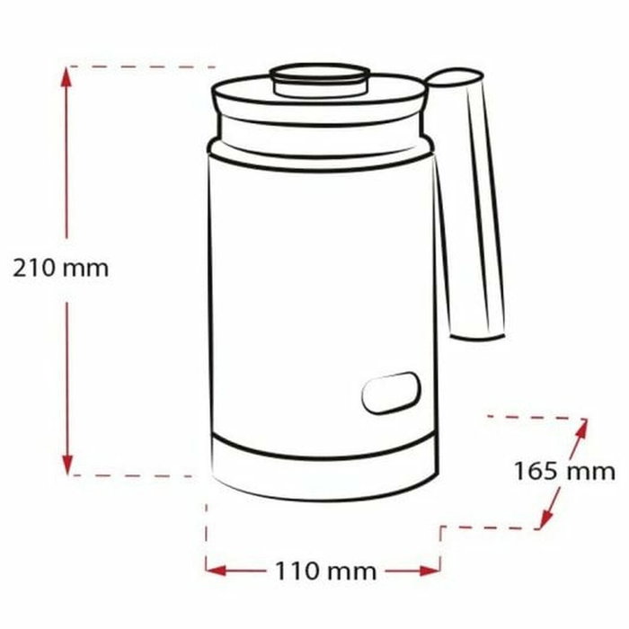 Melitta Mousseur à lait Cremio II - Noir Melitta Mousseur à lait Cremio II - Noir