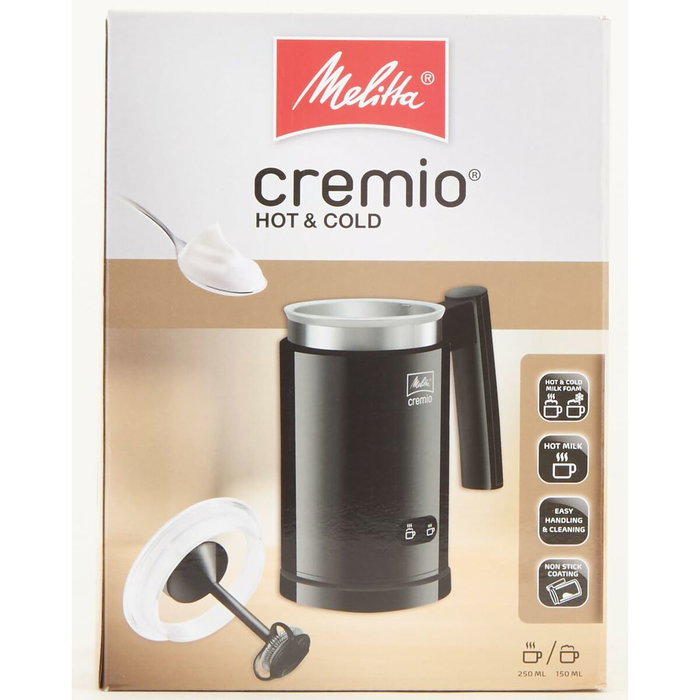 Melitta Mousseur à lait Cremio II - Noir Melitta Mousseur à lait Cremio II - Noir